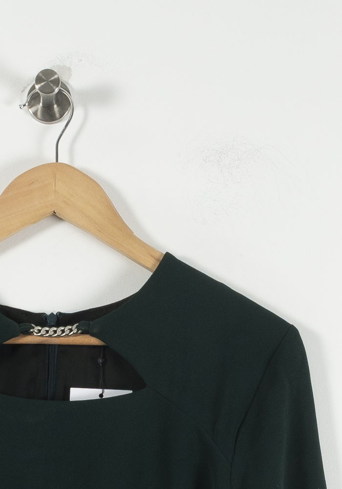 Robe Midi Verte - Taille M/38 de la marque IKKS | PARAD90505 - Vendu par Paradigme - Image 3