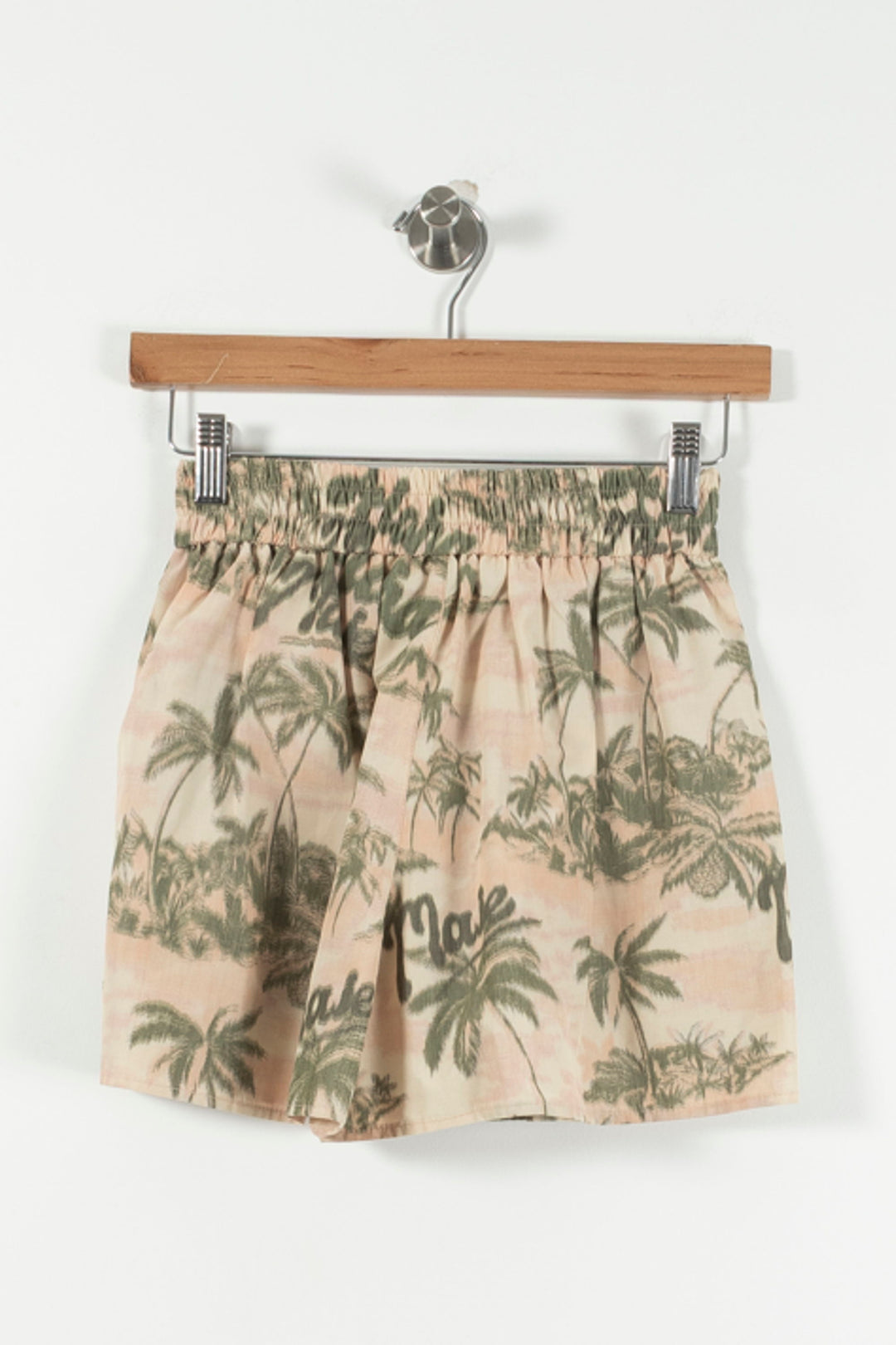 Short Beige et Vert - Taille XS/34 de la marque Maje | PARAD90513 - Vendu par Paradigme - Image 4
