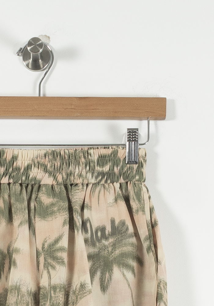 Short Beige et Vert - Taille XS/34 de la marque Maje | PARAD90513 - Vendu par Paradigme - Image 3