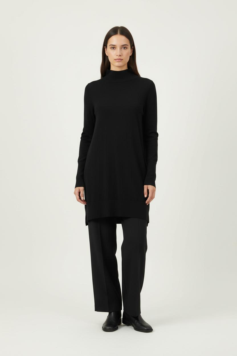 Robe Pull Noire - Taille S/36 de la marque COS | PARAD90520 - Vendu par Paradigme - Image 1