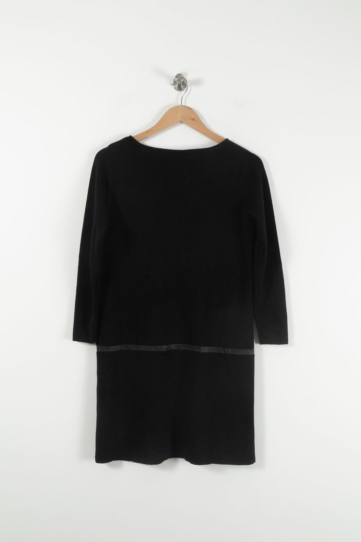 Robe Droite Noire - Taille S/36 de la marque COS | PARAD90521 - Vendu par Paradigme - Image 4