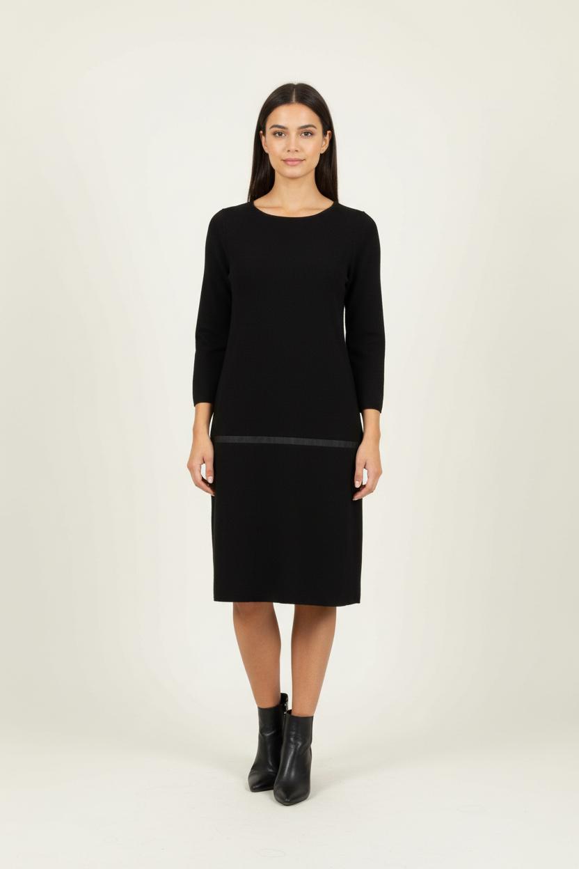 Robe Droite Noire - Taille S/36 de la marque COS | PARAD90521 - Vendu par Paradigme - Image 1