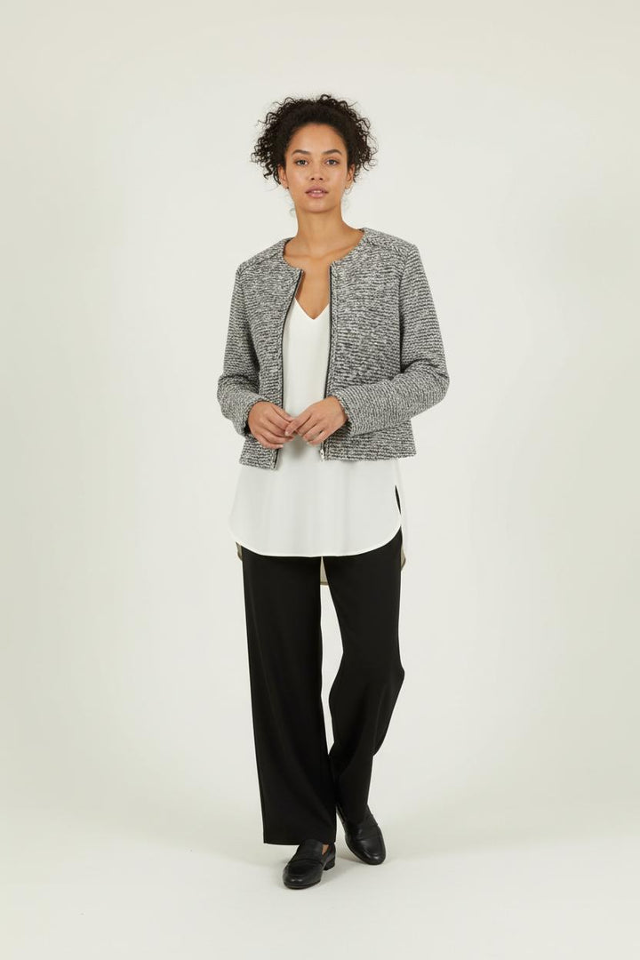 Veste Gris et Blanc - Taille S/36 de la marque ZAPA | PARAD90529 - Vendu par Paradigme - Image 1