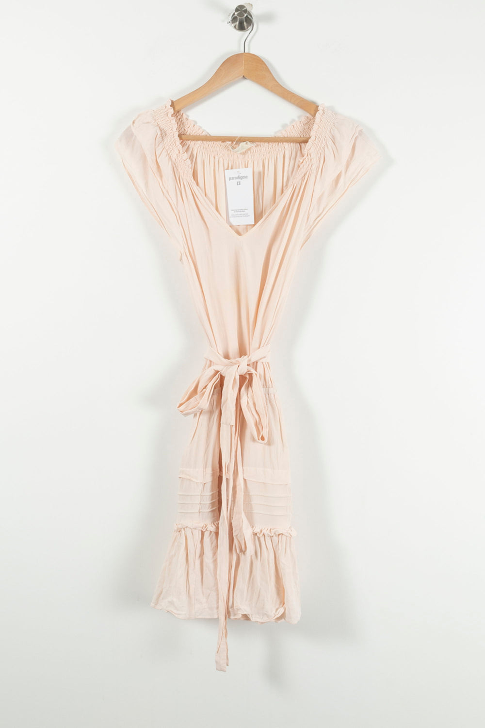 Robe Midi Rose - Taille XS/34 de la marque ba&sh | PARAD90530 - Vendu par Paradigme - Image 2