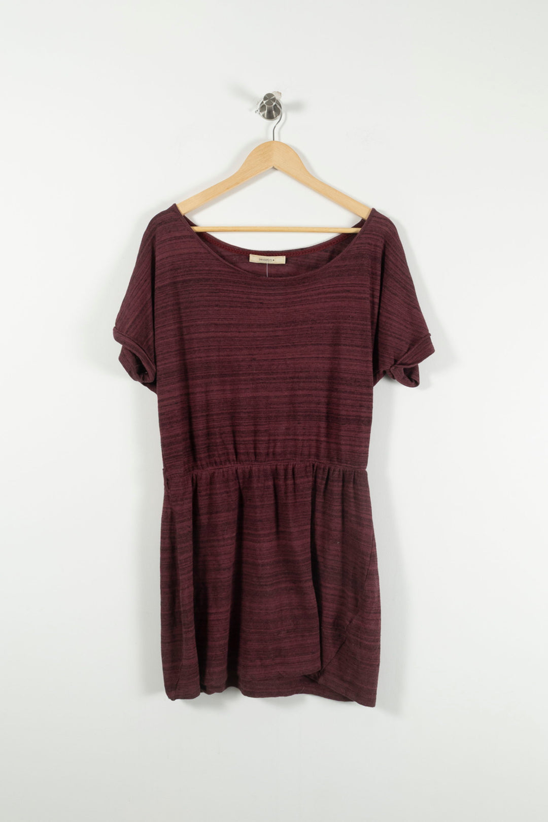 Robe Courte Bordeaux - Taille L/40 de la marque Sessùn | PARAD90532 - Vendu par Paradigme - Image 2
