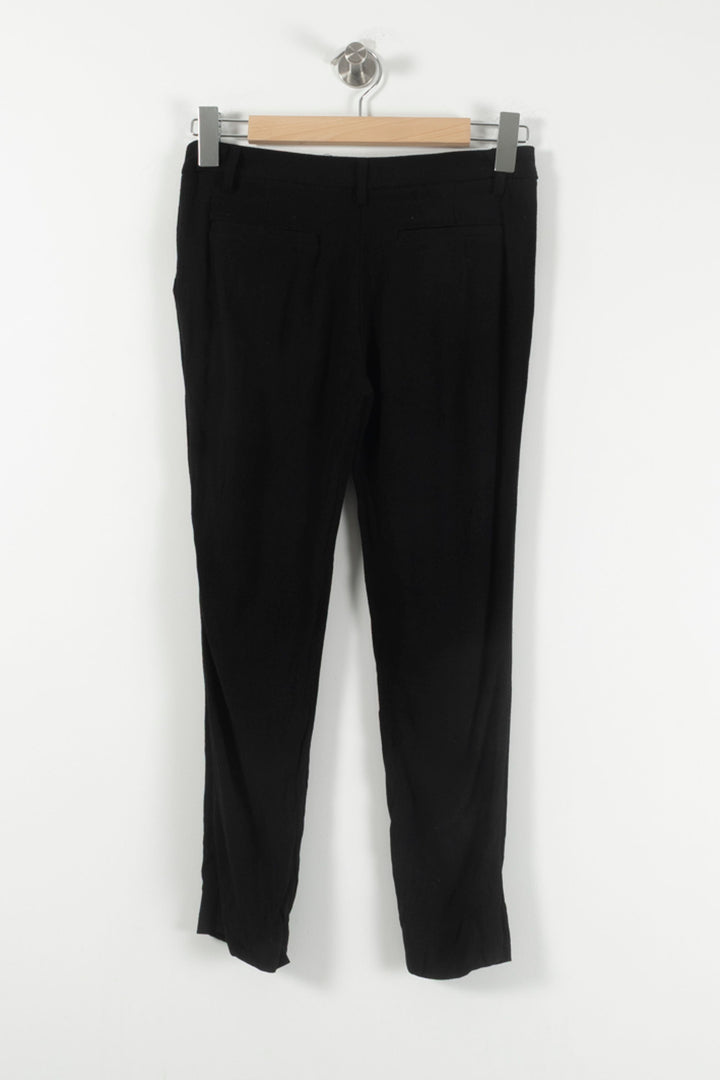Pantalon Noir - Taille XS/34 de la marque American Vintage | PARAD90536 - Vendu par Paradigme - Image 4
