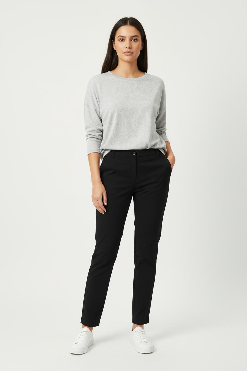 Pantalon Noir - Taille XS/34 de la marque American Vintage | PARAD90536 - Vendu par Paradigme - Image 1