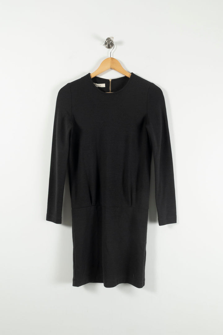 Robe Droite Noire - Taille S/36 de la marque Sessùn | PARAD90537 - Vendu par Paradigme - Image 2