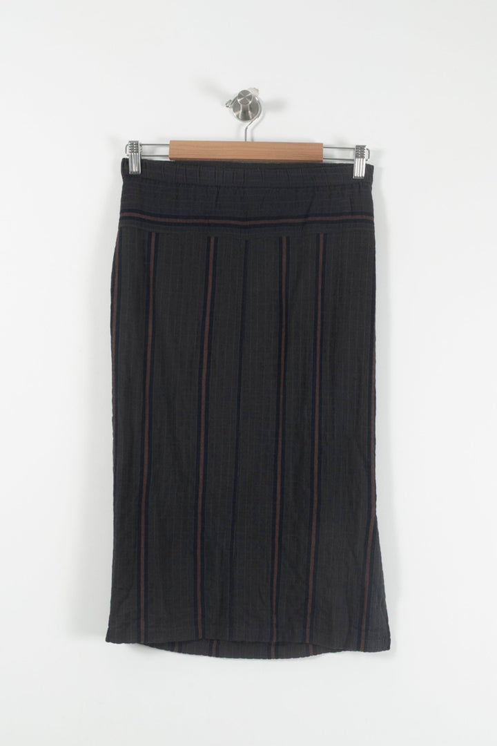 Jupe Midi Noire et Marron - Taille S/36 de la marque Humanoid | PARAD90542 - Vendu par Paradigme - Image 4