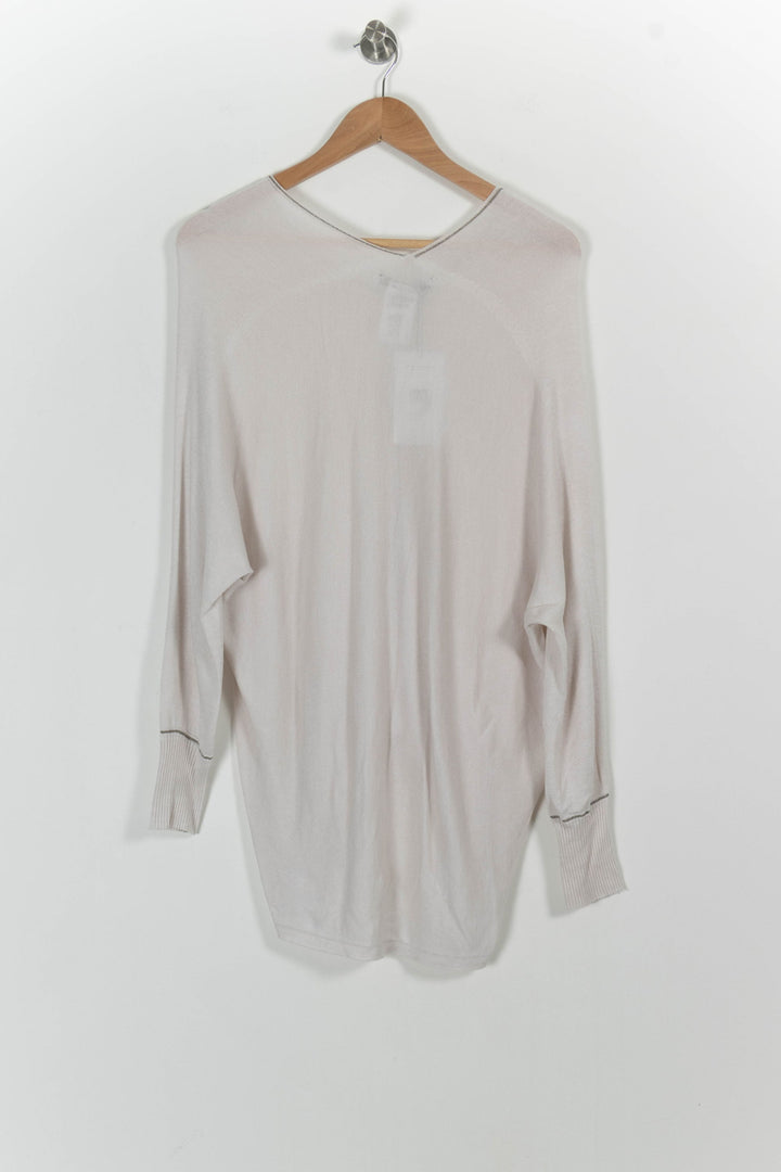 Pull Beige - Taille S/36 de la marque La Fée Maraboutée | PARAD90544 - Vendu par Paradigme - Image 4