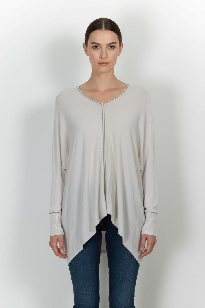 Pull Beige - Taille S/36 de la marque La Fée Maraboutée | PARAD90544 - Vendu par Paradigme - Image 1