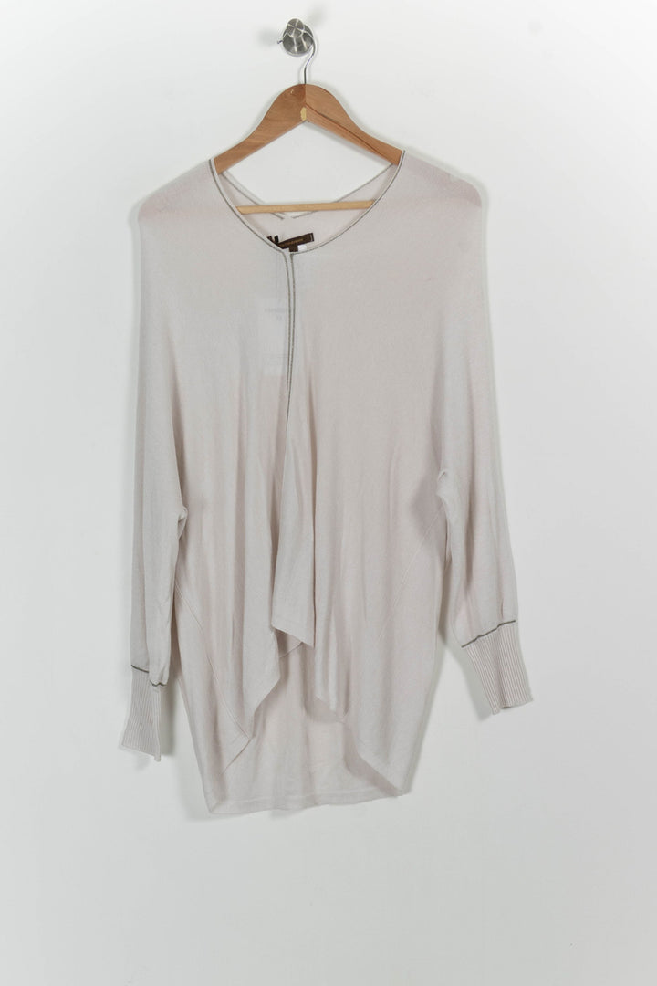 Pull Beige - Taille S/36 de la marque La Fée Maraboutée | PARAD90544 - Vendu par Paradigme - Image 2
