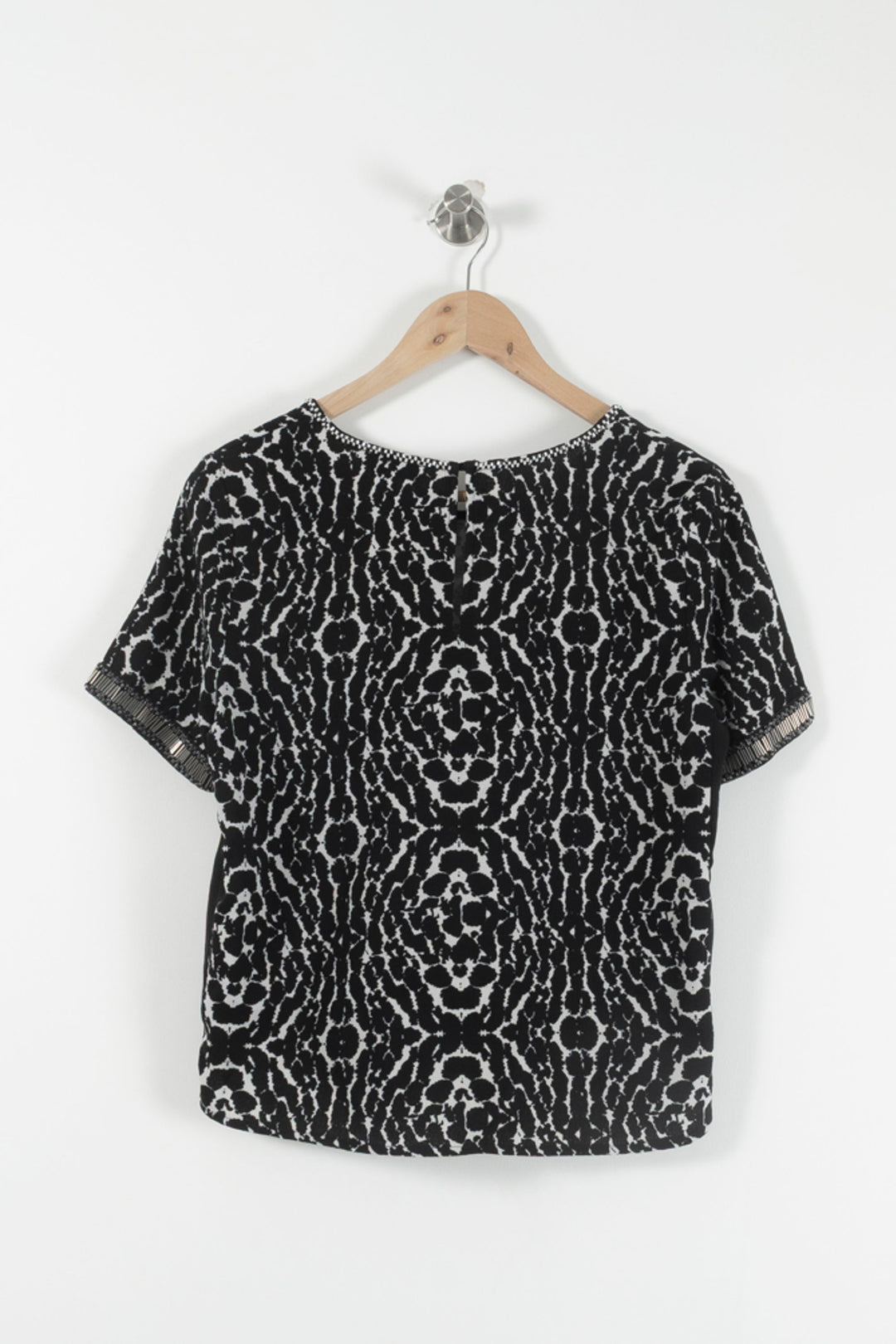 Blouse Noire et Blanche - Taille M/38 de la marque Suncoo | PARAD90547 - Vendu par Paradigme - Image 4