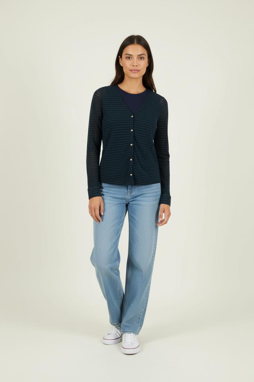 Cardigan Bleu - Taille S/36 de la marque Sézane | PARAD90549 - Vendu par Paradigme - Image 1