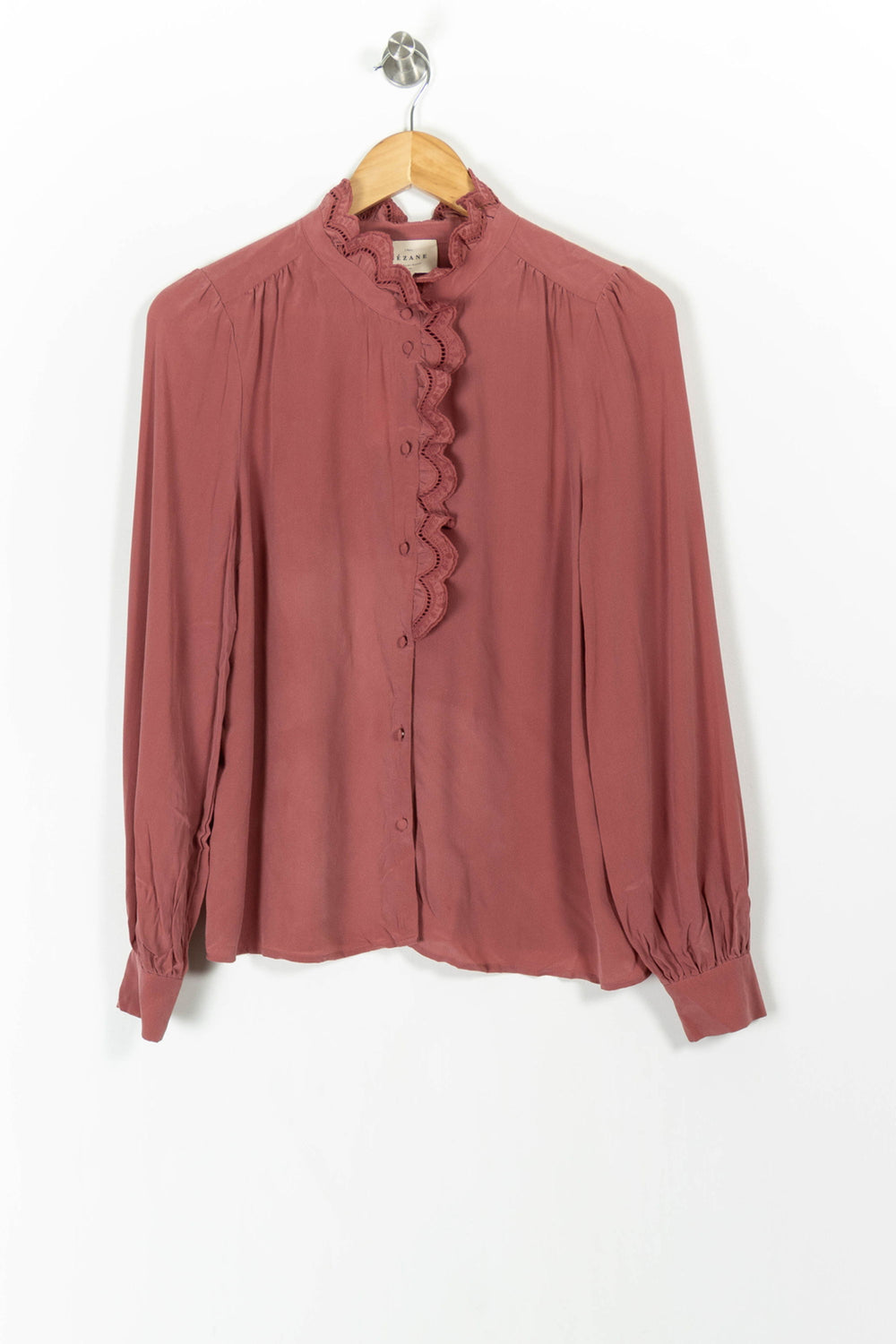 Blouse Rose - Taille L/40 de la marque Sézane | PARAD90553 - Vendu par Paradigme - Image 2