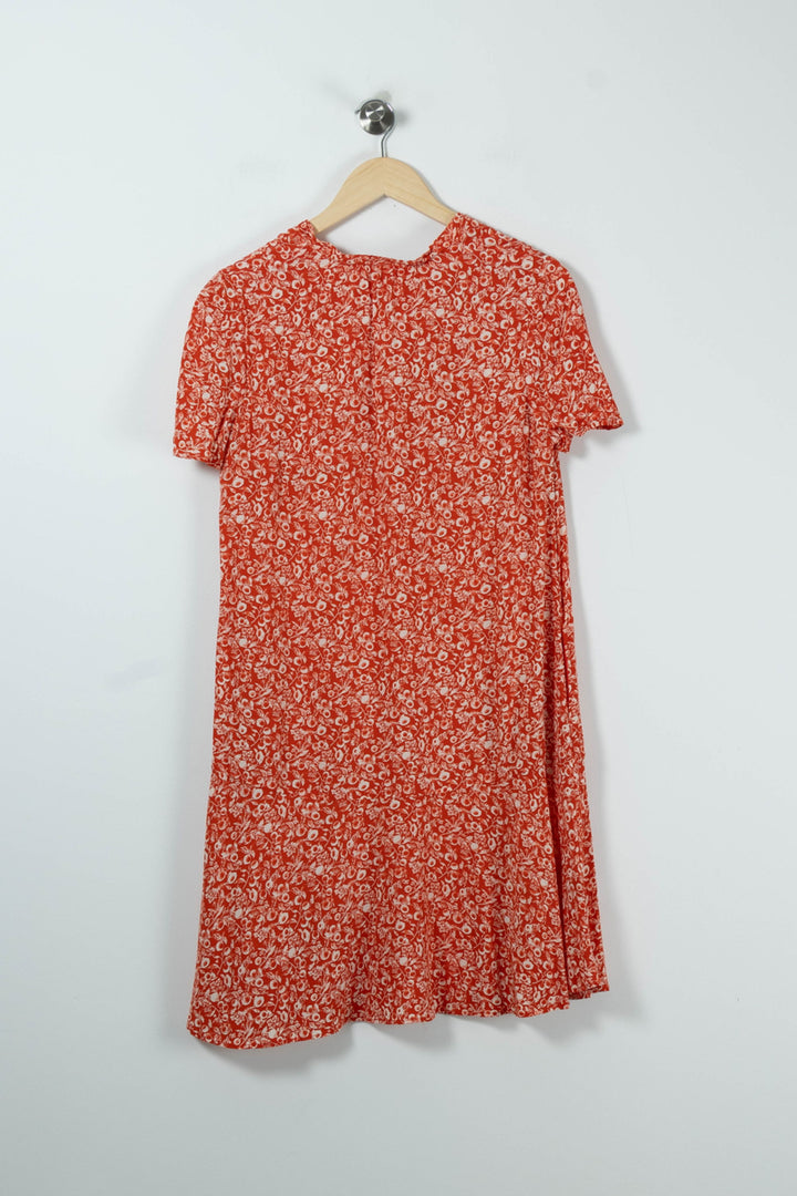 Robe Fleurie Rouge et Blanche - Taille S/36 de la marque Comptoir des Cotonniers | PARAD90559 - Vendu par Paradigme - Image 4