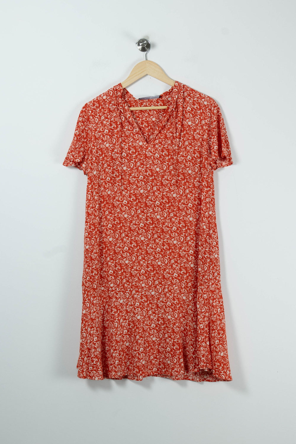 Robe Fleurie Rouge et Blanche - Taille S/36 de la marque Comptoir des Cotonniers | PARAD90559 - Vendu par Paradigme - Image 2