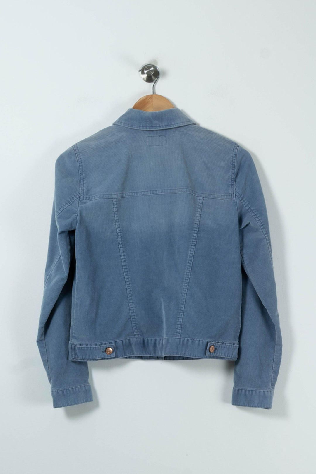 Veste en Jean Bleue - Taille M/38 de la marque Caroll | PARAD90570 - Vendu par Paradigme - Image 4