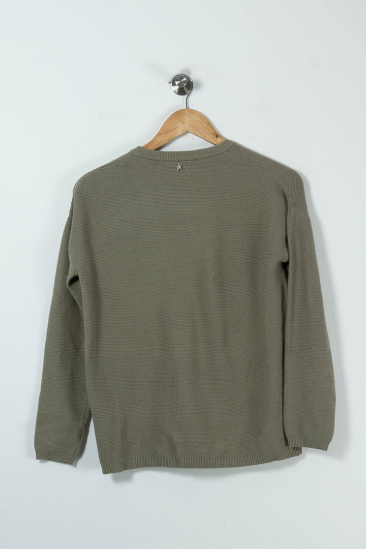 Pull Vert - Taille S/36 de la marque Sud express | PARAD90571 - Vendu par Paradigme - Image 4
