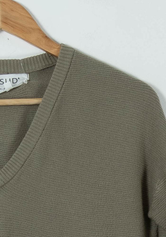Pull Vert - Taille S/36 de la marque Sud express | PARAD90571 - Vendu par Paradigme - Image 3