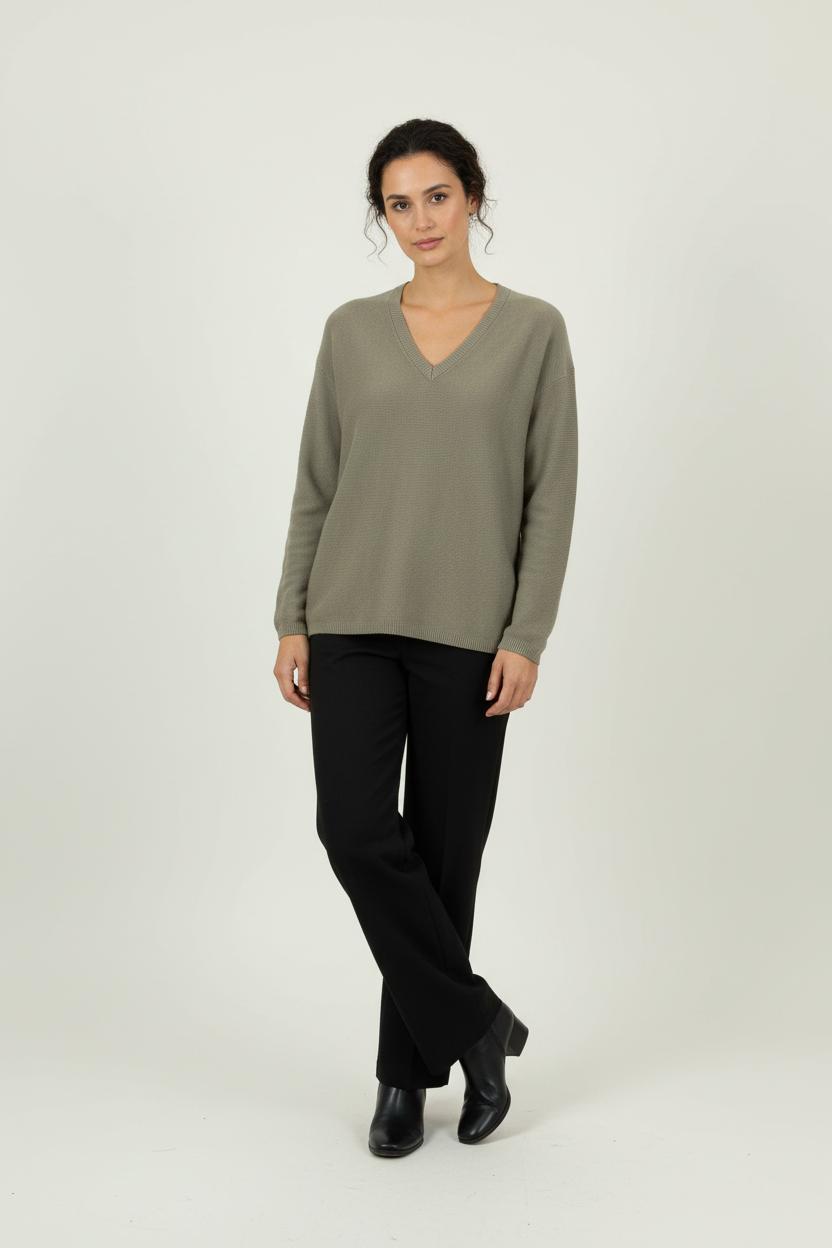 Pull Vert - Taille S/36 de la marque Sud express | PARAD90571 - Vendu par Paradigme - Image 1