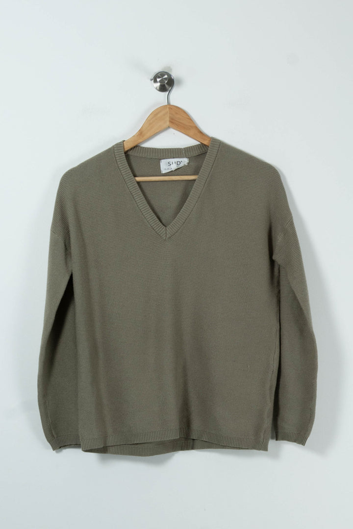 Pull Vert - Taille S/36 de la marque Sud express | PARAD90571 - Vendu par Paradigme - Image 2