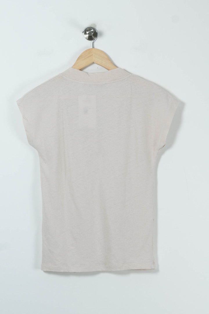 Tee-shirt Beige - Taille S/36 de la marque La Fée Maraboutée | PARAD90578 - Vendu par Paradigme - Image 4