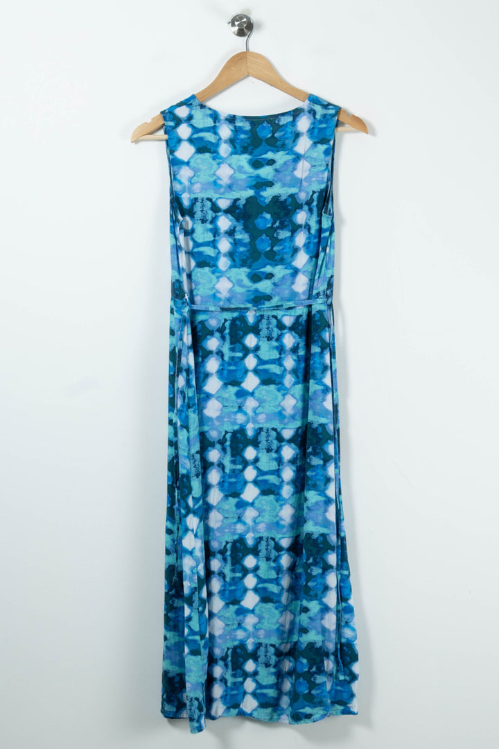 Robe Longue Bleue - Taille S/36 de la marque La Fée Maraboutée | PARAD90579 - Vendu par Paradigme - Image 4