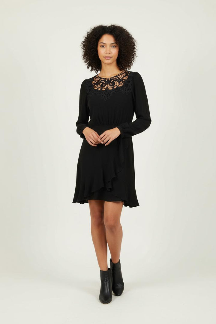 Robe Courte Noire - Taille M/38 de la marque Bérénice | PARAD90586 - Vendu par Paradigme - Image 1