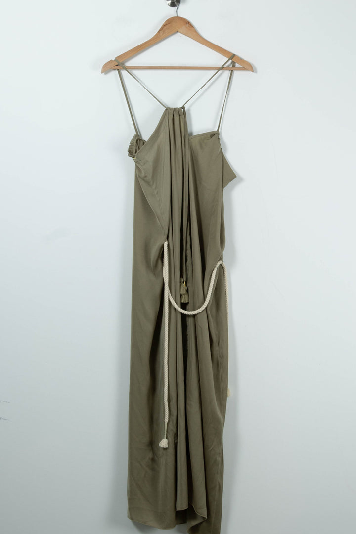 Robe Longue Verte - Taille S/36 de la marque Louise Misha | PARAD90589 - Vendu par Paradigme - Image 4