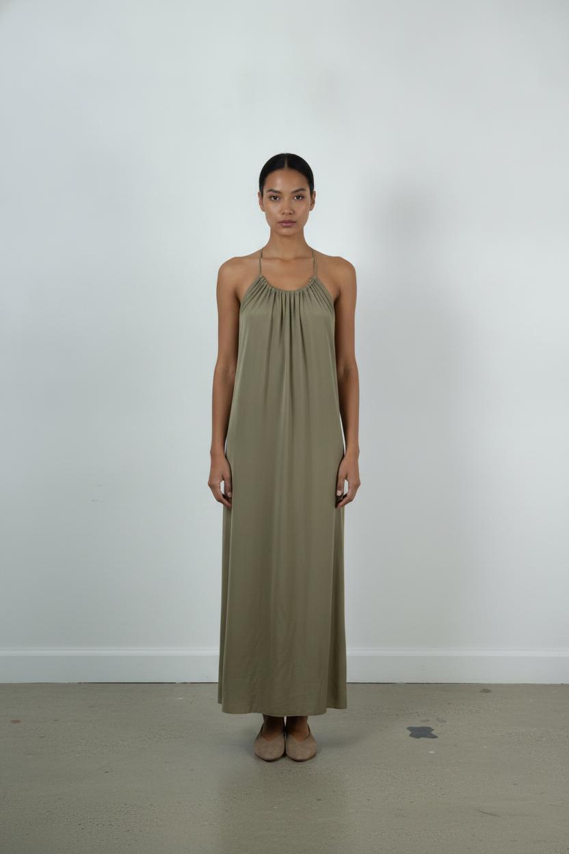 Robe Longue Verte - Taille S/36