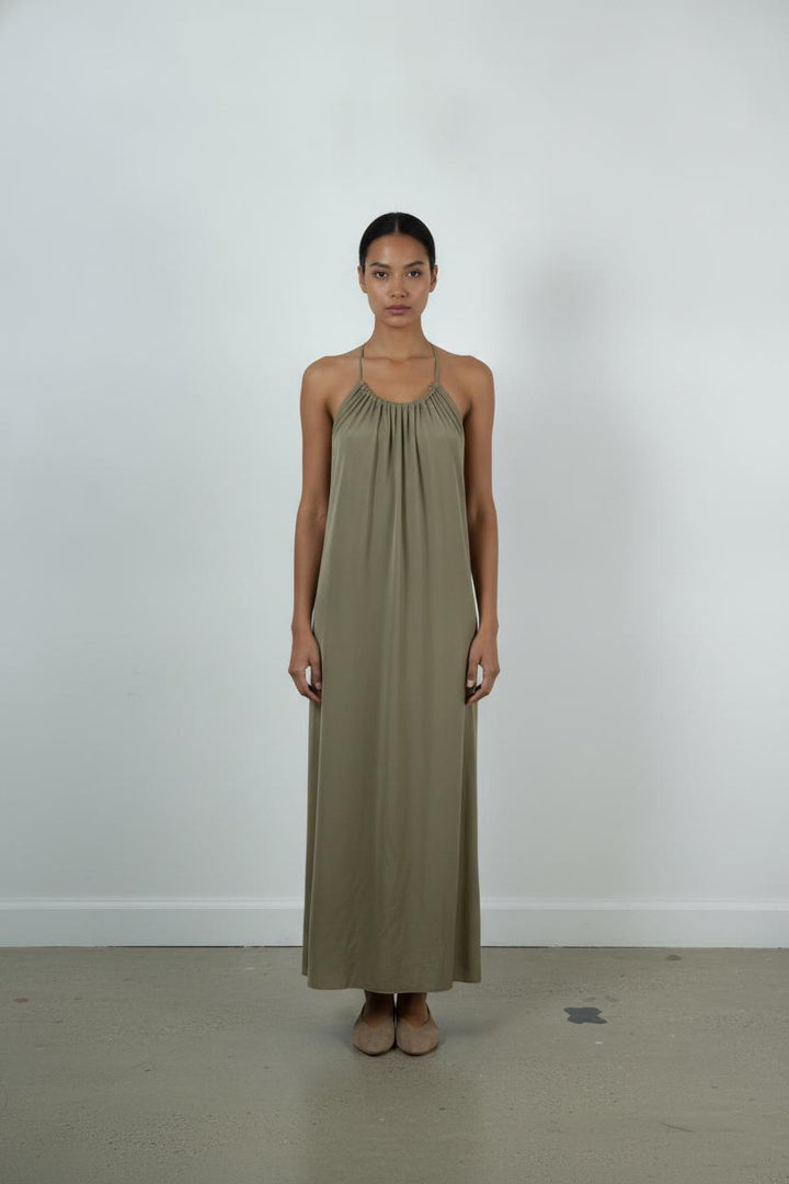 Robe Longue Verte - Taille S/36