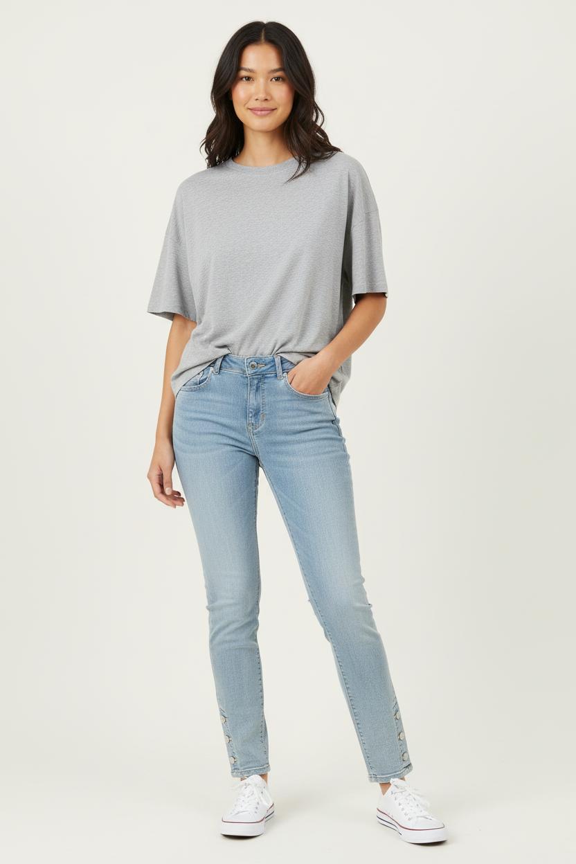 Jean Skinny Bleu - Taille M/38 de la marque ZAPA | PARAD90595 - Vendu par Paradigme - Image 1