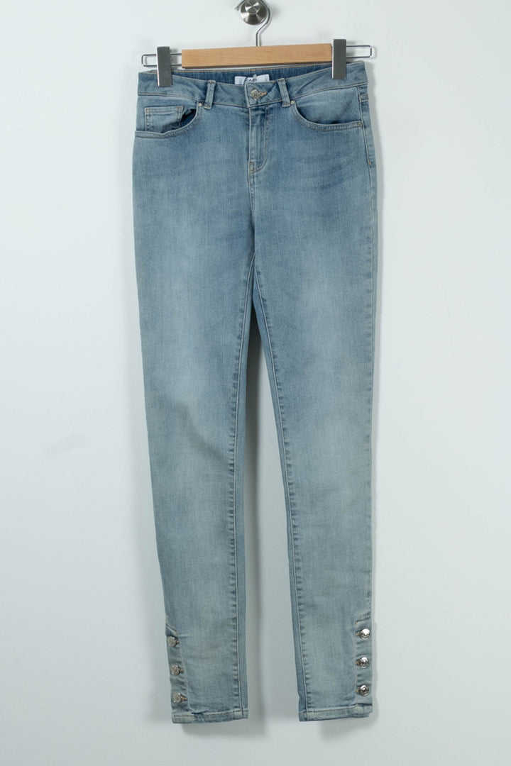Jean Skinny Bleu - Taille M/38 de la marque ZAPA | PARAD90595 - Vendu par Paradigme - Image 2