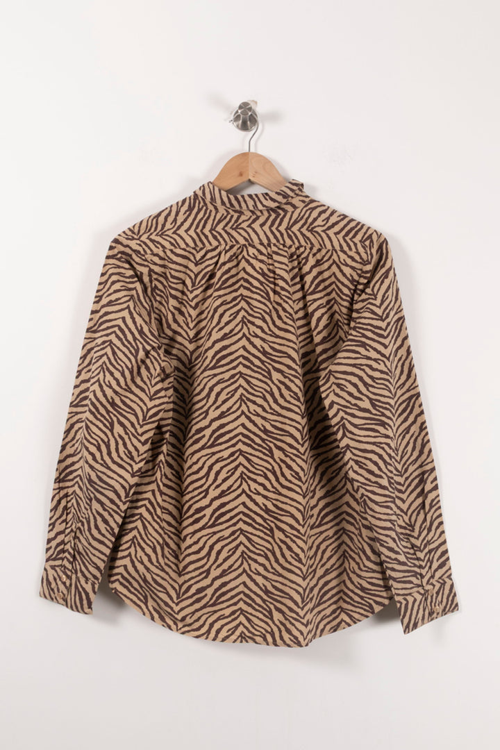 Chemise Marron et Noire - Taille L/40 de la marque Petite Mendigote | PARAD90603 - Vendu par Paradigme - Image 4