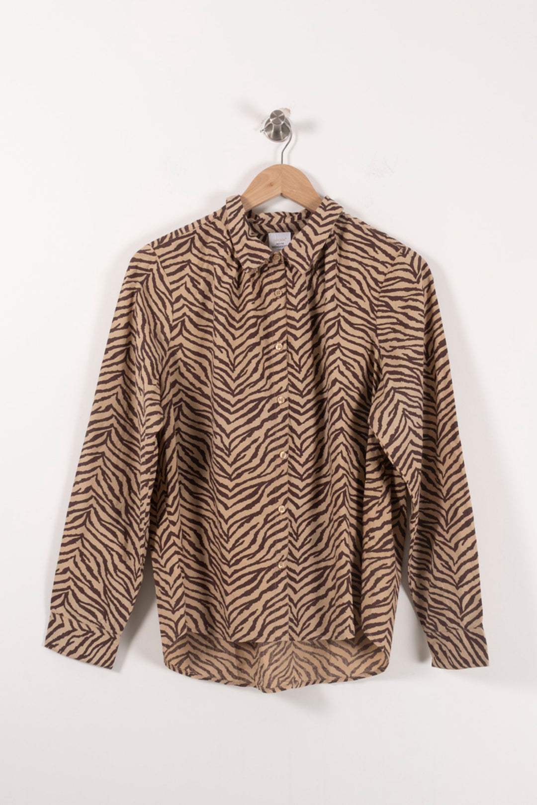 Chemise Marron et Noire - Taille L/40 de la marque Petite Mendigote | PARAD90603 - Vendu par Paradigme - Image 2