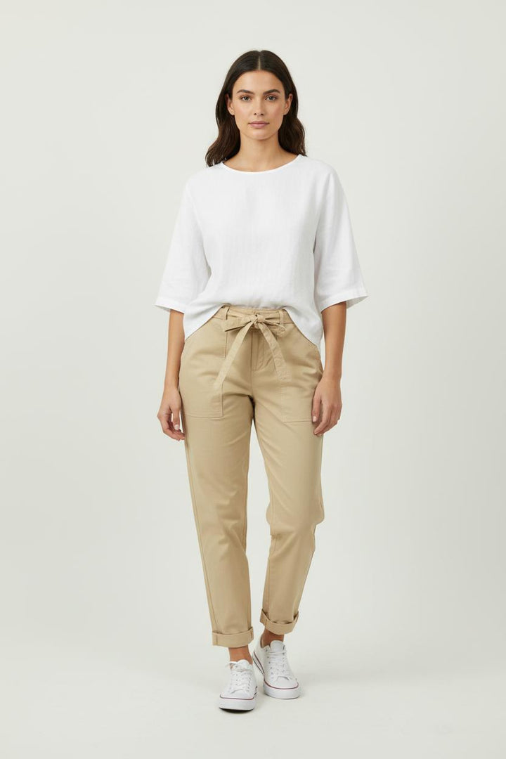Pantalon Beige - Taille S/36 de la marque Karl Marc John | PARAD90608 - Vendu par Paradigme - Image 1