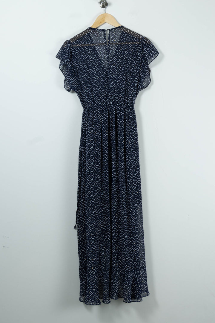 Robe Longue Bleu et Blanc - Taille S/36 de la marque Grace & Mila | PARAD90612 - Vendu par Paradigme - Image 4