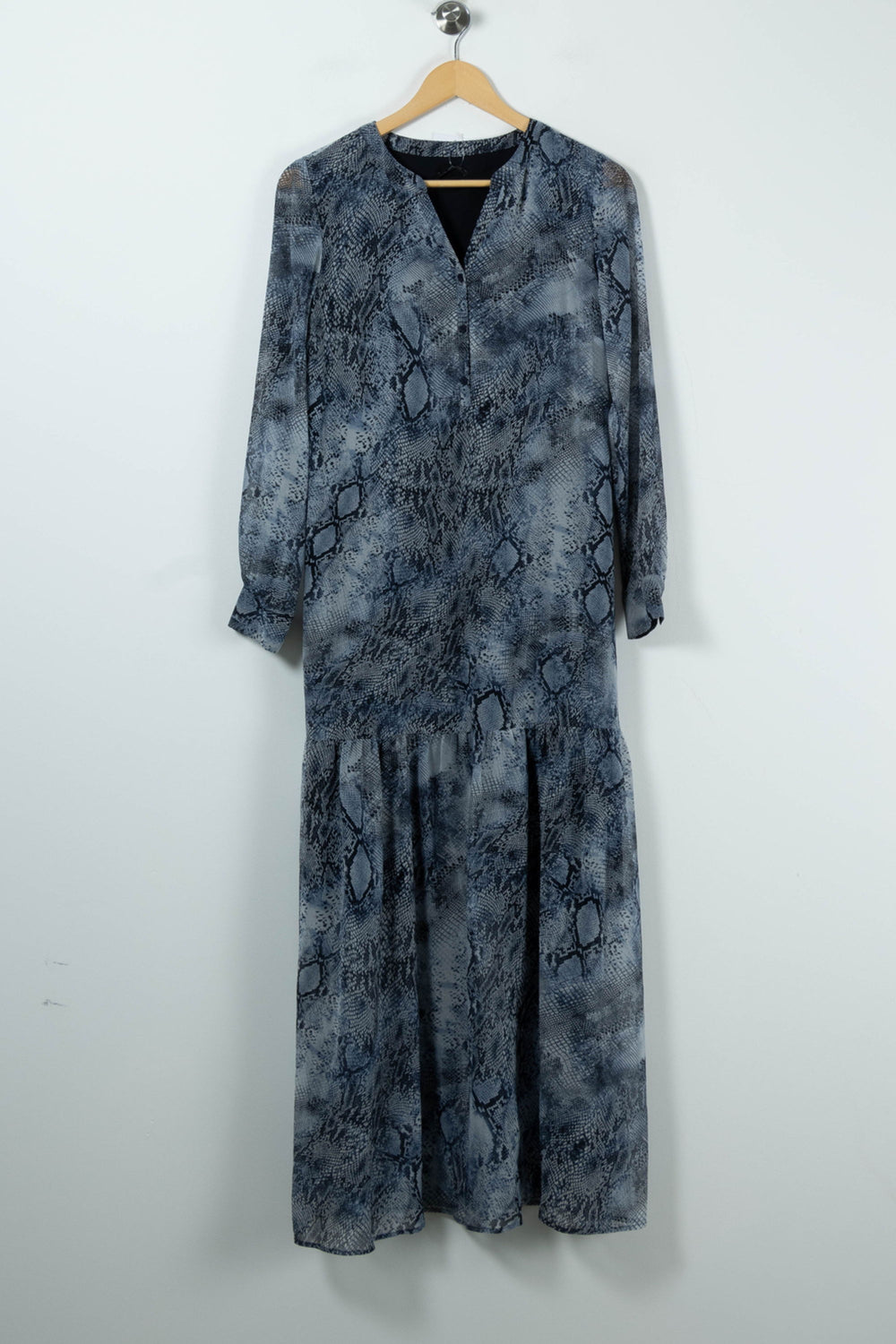 Robe Longue Bleue - Taille S/36 de la marque IKKS | PARAD90613 - Vendu par Paradigme - Image 2