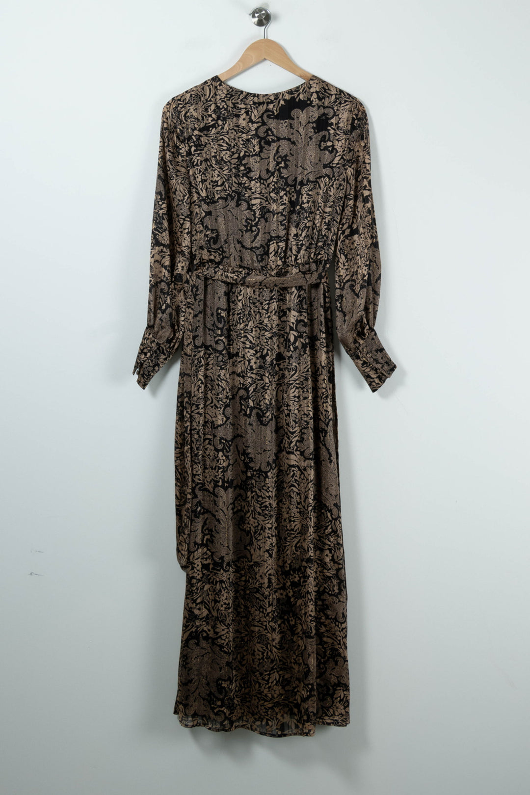 Robe Longue Noire et Beige - Taille M/38 de la marque Maison 123 | PARAD90614 - Vendu par Paradigme - Image 4
