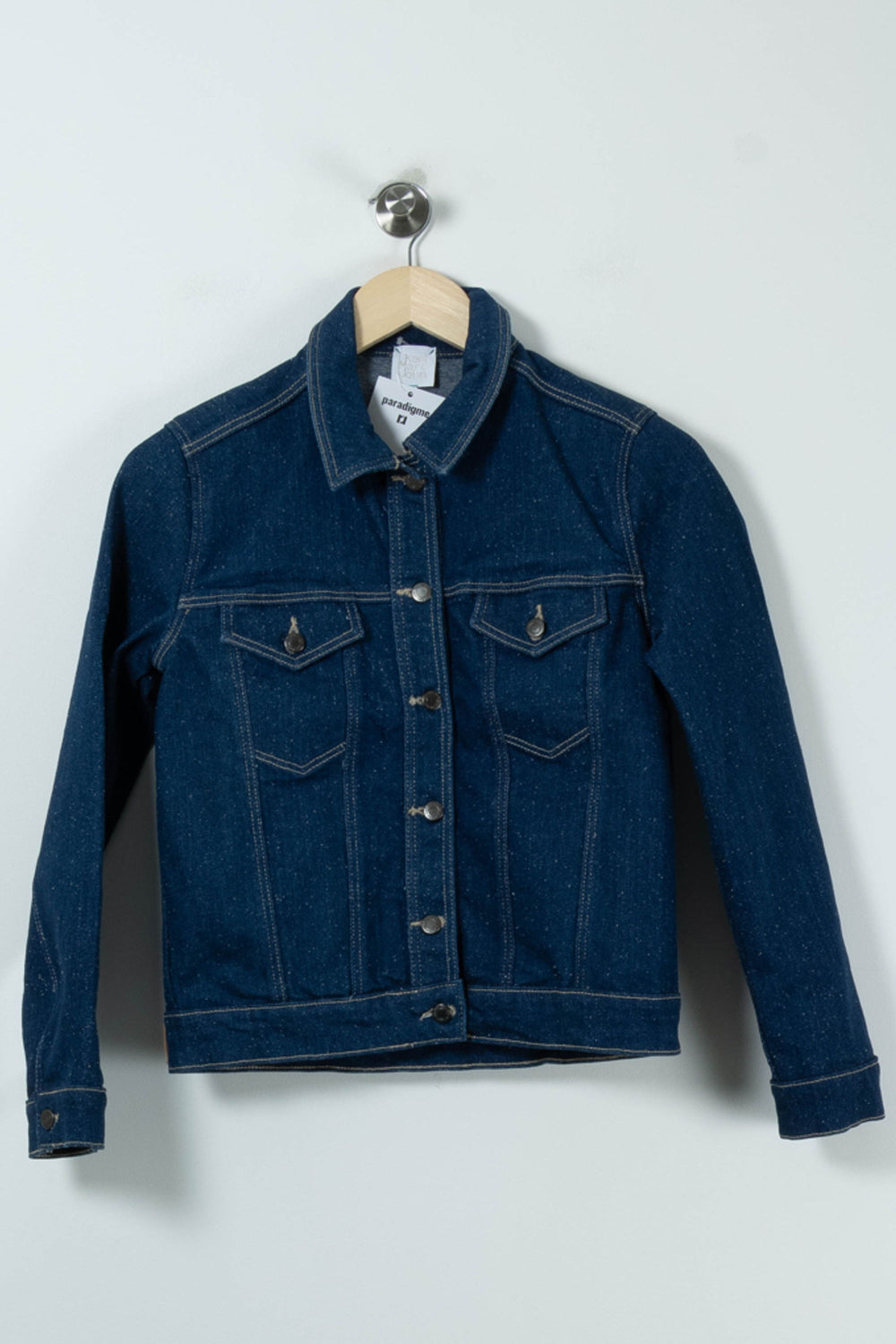 Veste en Jean Bleue - Taille XS/34 de la marque Karl Marc John | PARAD90616 - Vendu par Paradigme - Image 2