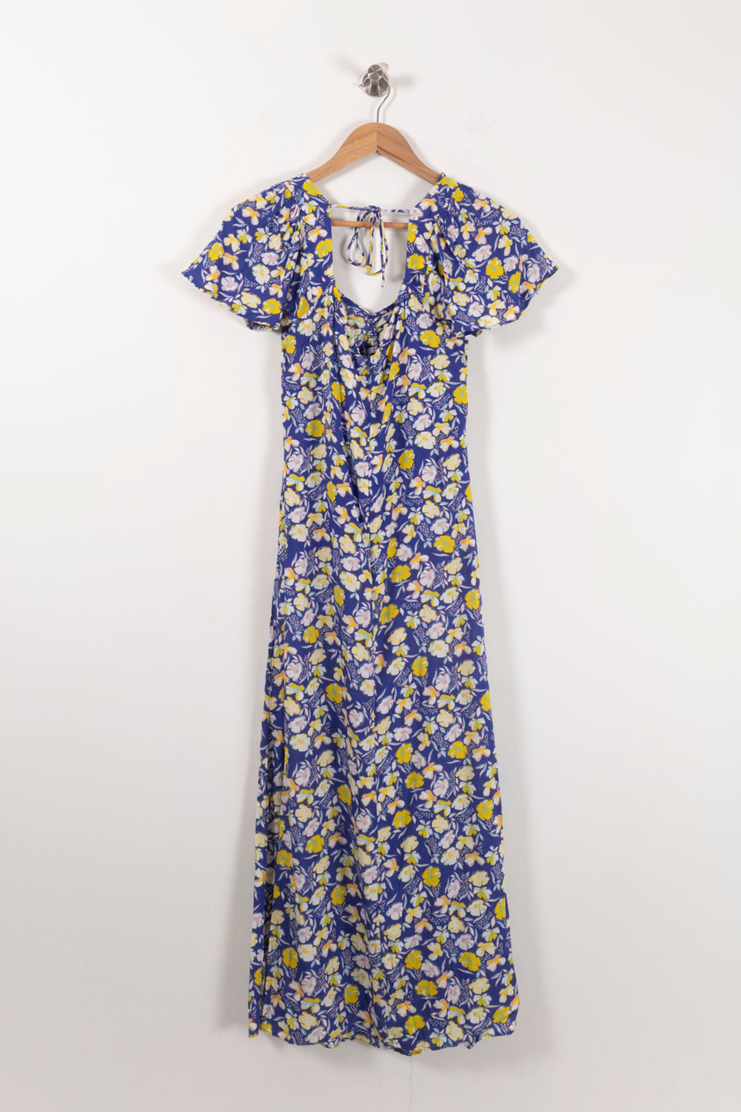 Robe Longue Bleue et Jaune - Taille M/38 de la marque Karl Marc John | PARAD90617 - Vendu par Paradigme - Image 4