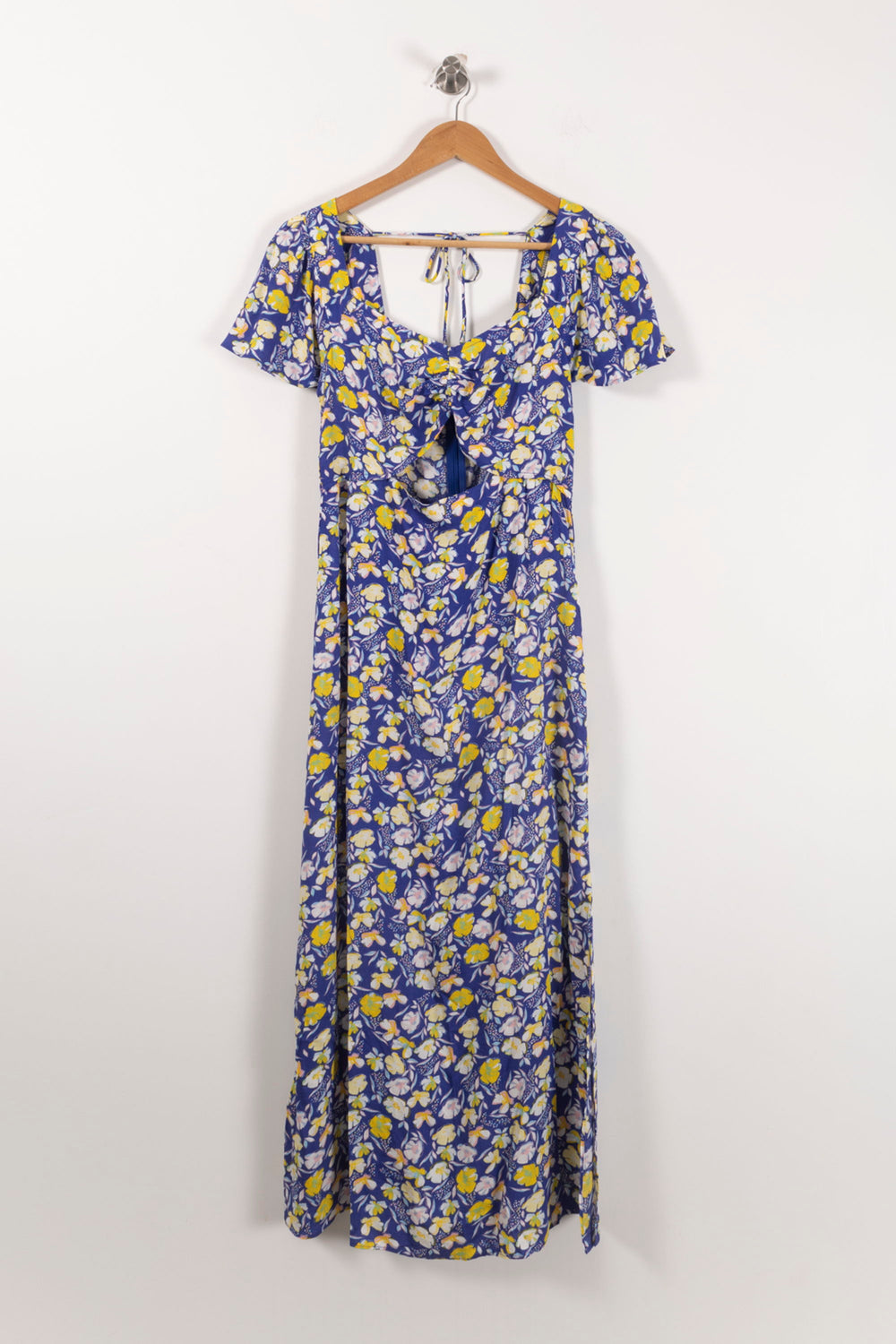 Robe Longue Bleu et Jaune - Taille M/38 de la marque Karl Marc John | PARAD90619 - Vendu par Paradigme - Image 2