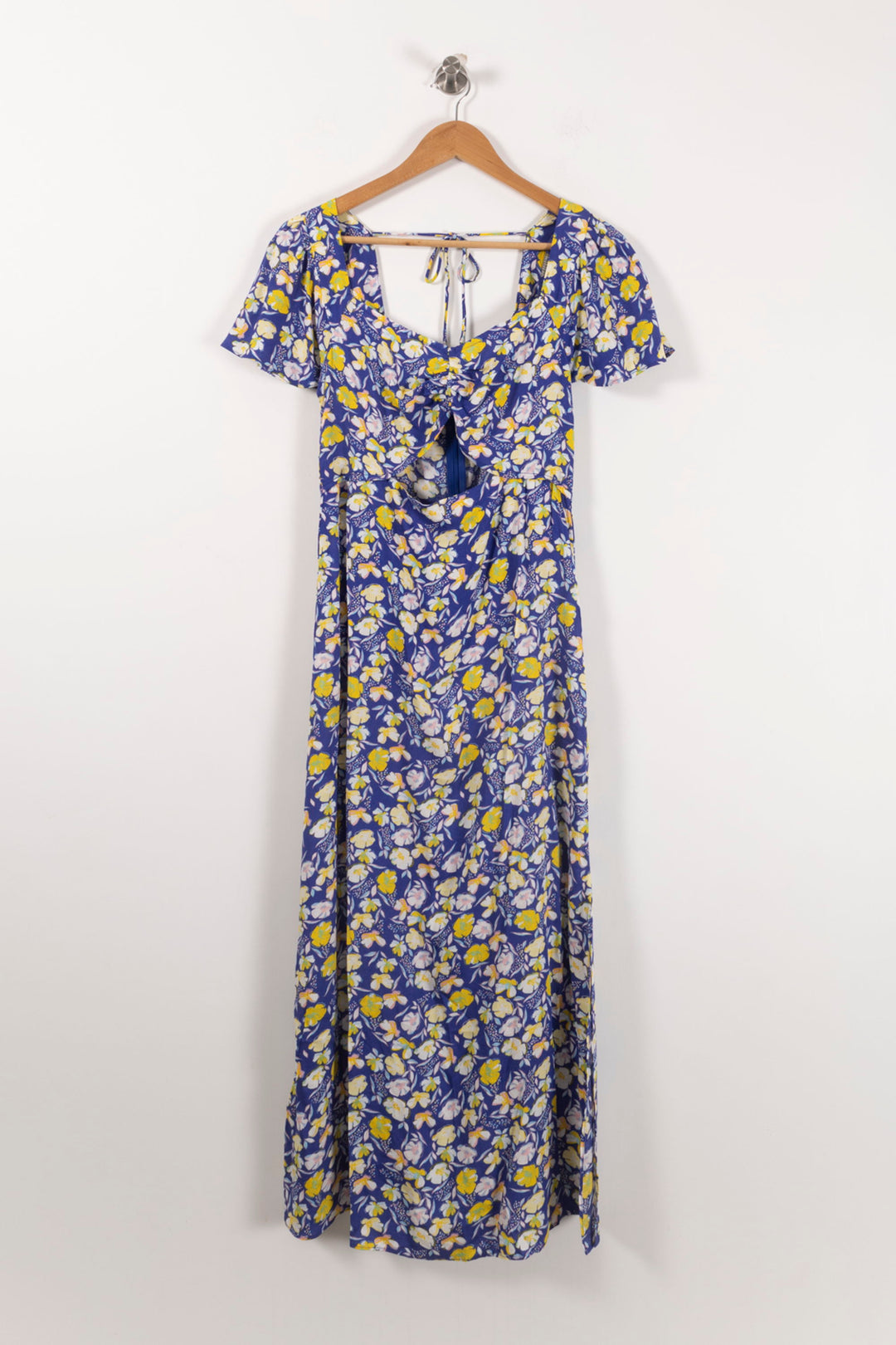 Robe Longue Bleu et Jaune - Taille M/38 de la marque Karl Marc John | PARAD90619 - Vendu par Paradigme - Image 2