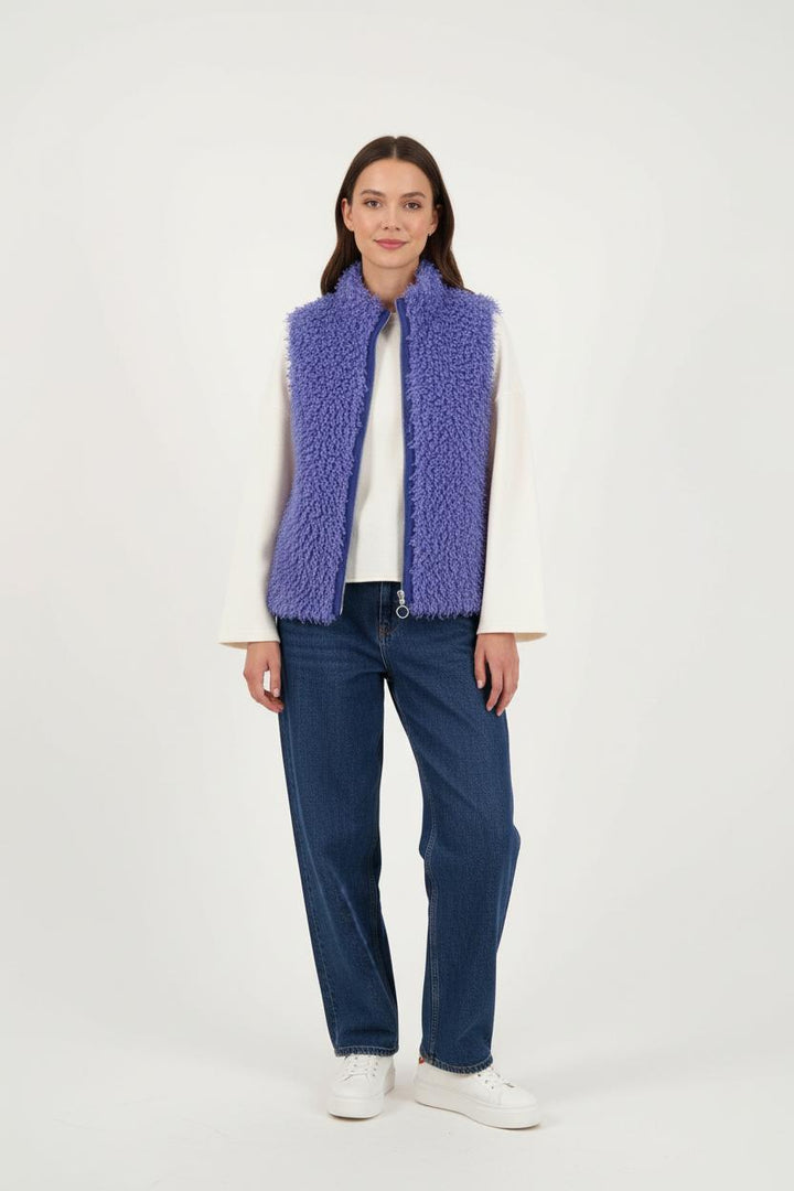 Gilet Violet - Taille XS/34 de la marque Bellerose | PARAD90634 - Vendu par Paradigme - Image 1