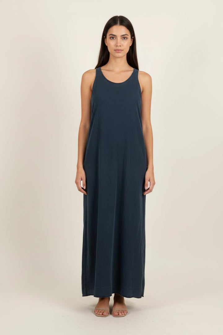 Robe Longue Bleue - Taille XS/34 de la marque Acne Studios | PARAD90642 - Vendu par Paradigme - Image 1