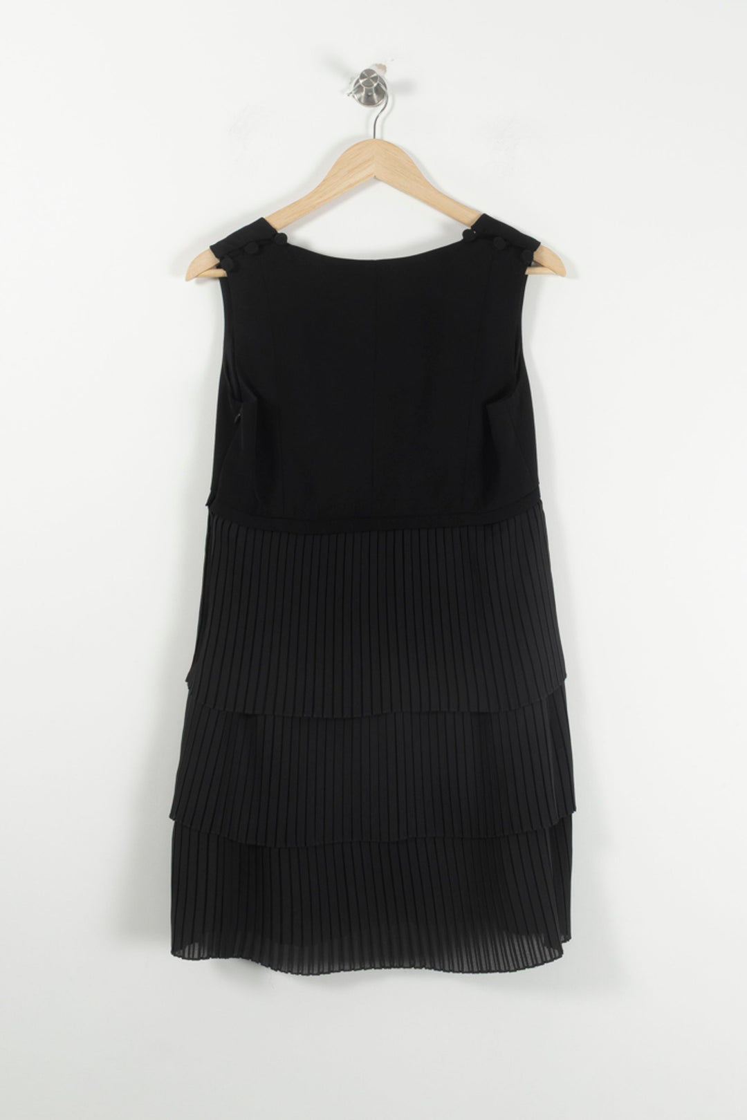 Robe Plissée Noire - Taille XL/42 de la marque Paul & Joe | PARAD90643 - Vendu par Paradigme - Image 4