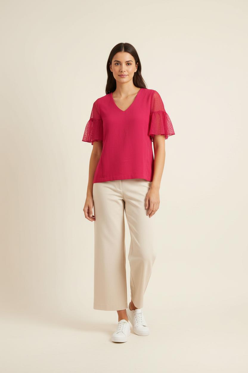 Blouse Rose - Taille S/36 de la marque Karl Marc John | PARAD90650 - Vendu par Paradigme - Image 1