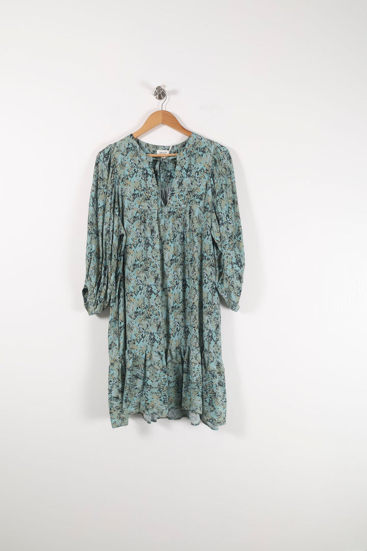 Robe Imprimée Verte - Taille M/38 de la marque Grace & Mila | PARAD90651 - Vendu par Paradigme - Image 2