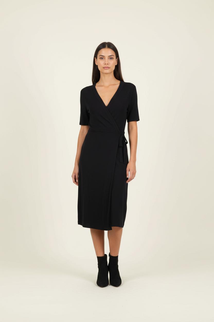 Robe Portefeuille Bleue - Taille M/38 de la marque Filippa K | PARAD90661 - Vendu par Paradigme - Image 1